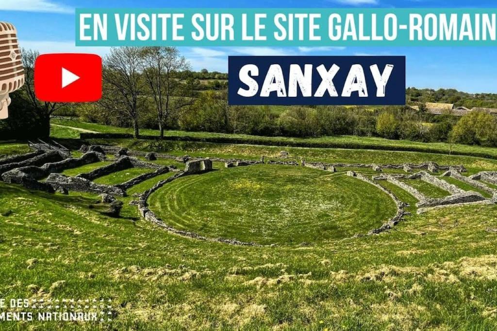 Gite Bin Benaise Draps Et Serviettes Compris Pamproux Esterno foto